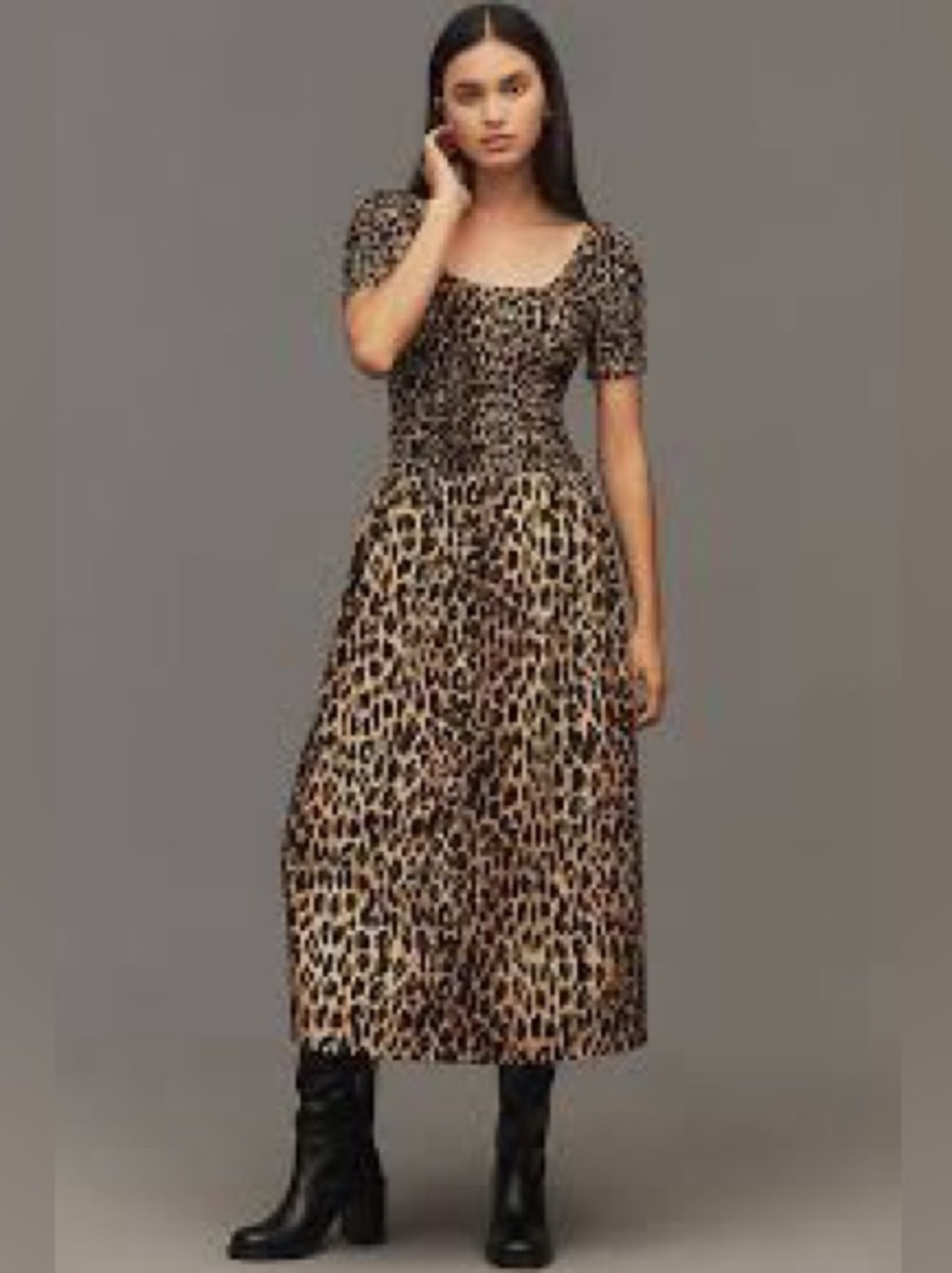 Damson Madder Malinda Smocked dress - NWT
